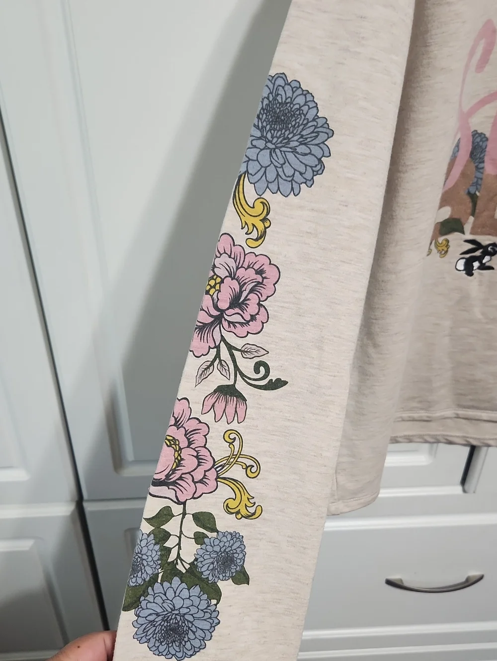 Disney Sleeping Beauty Floral Graphic Top - Picture 4 of 4